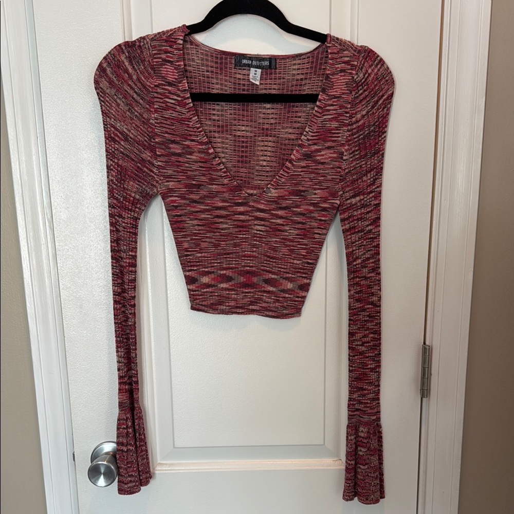 Urban Outfitters Women's Red Knit Top